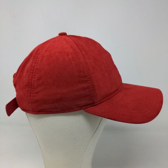New Era Bandier Men's Slideback Hat Red Adjustable Blank Embroidered Logo - Picture 5 of 10